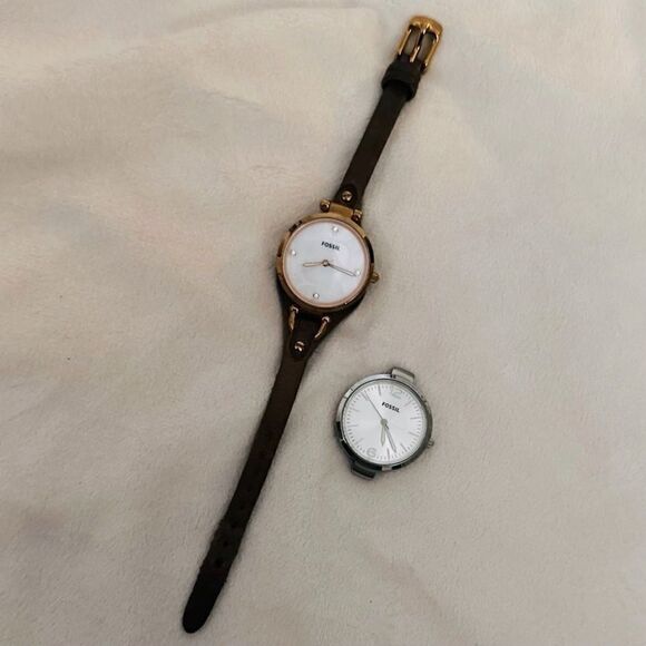 FOSSIL | Watch + Extra strap Bundle | 3 faces, 3 straps - Picture 2 of 9